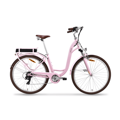 Vecocraft E-City Bike Hebe 7-speed 28 inch Women pink