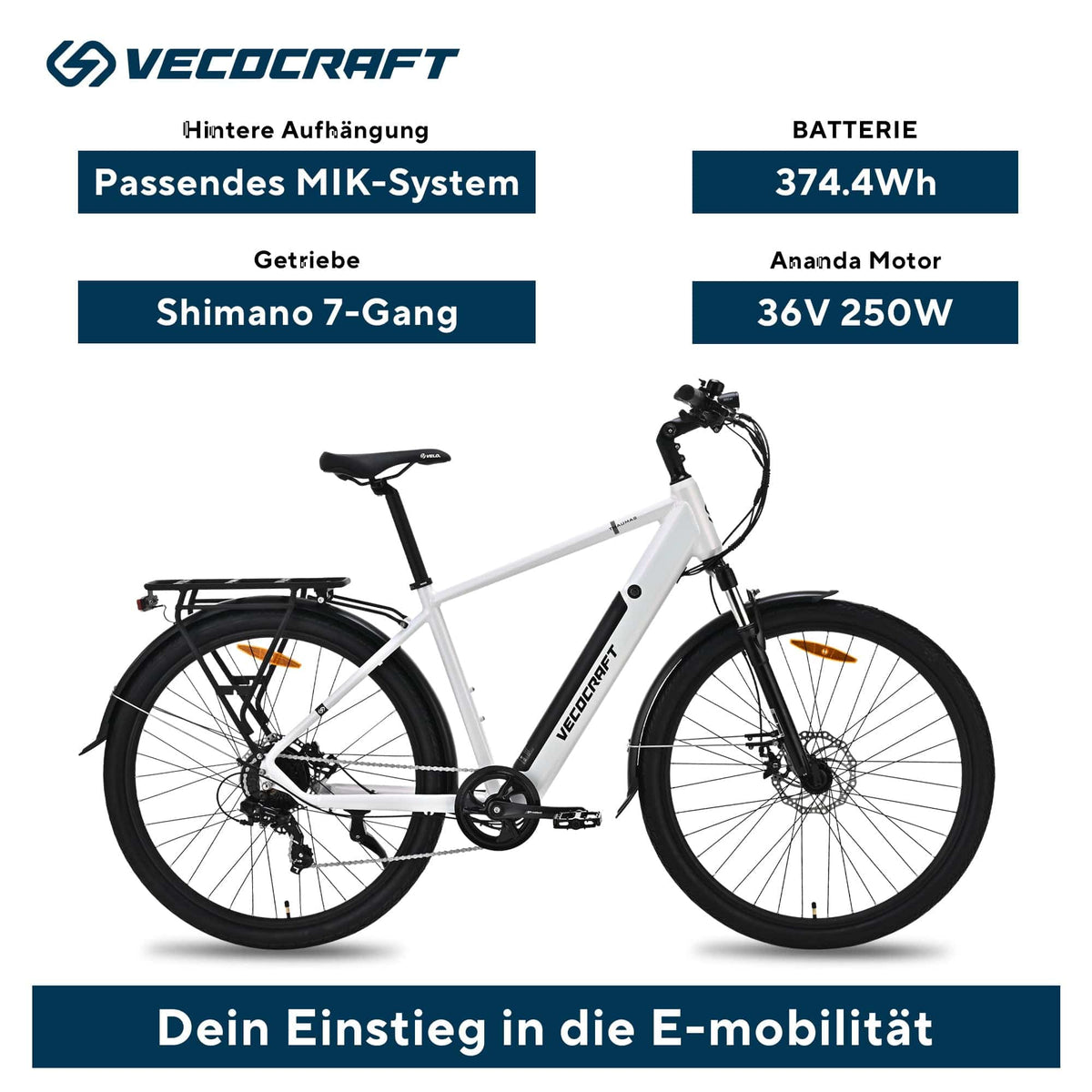 Spannende Vecocraft E Bikes Bilder