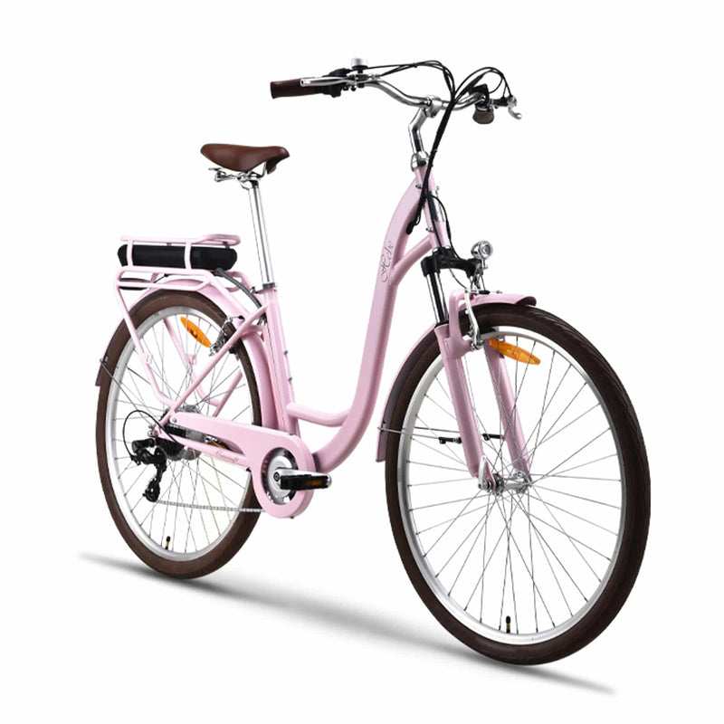 Vecocraft E-City Bike Hebe 7-speed 28 inch Women pink