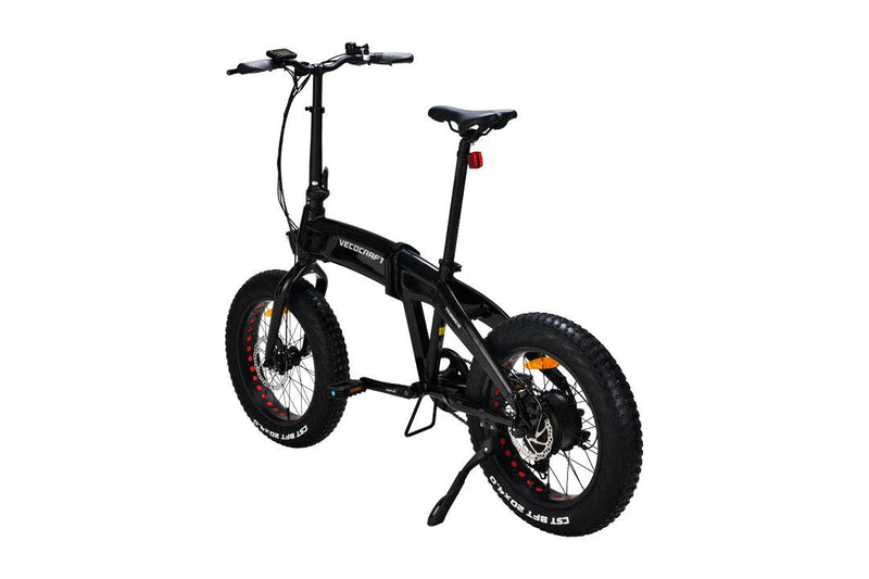Vecocraft E-Klapprad Hummer,20'' fat E bike,schwarz