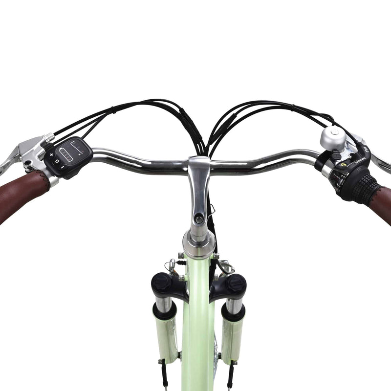 Vecocraft E-City Bike Hebe 7-speed 28 inch Grün Minze Olive