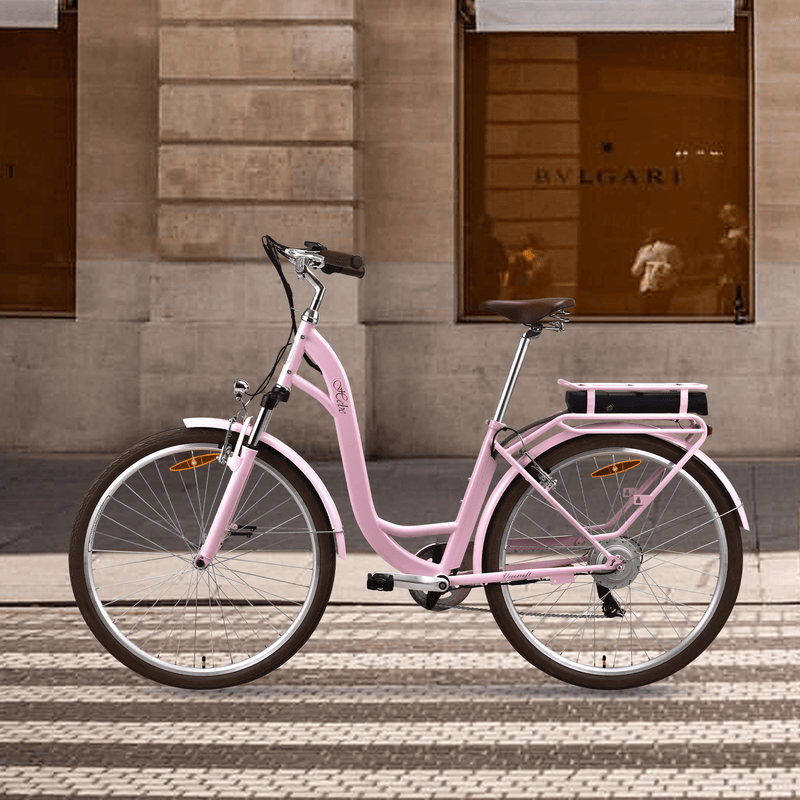 Vecocraft E-City Bike Hebe 7-speed 28 inch Women pink
