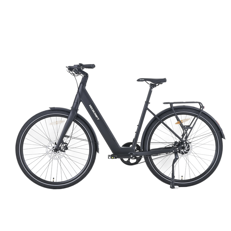 City E-Bike Schwarz Vecocraft LUNA 1.0 single speed