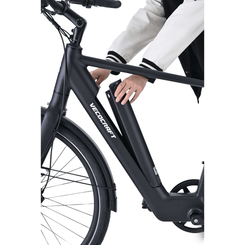 Vecocraft E-City Bike Belt Drive LUNA SOL NEO schwarz