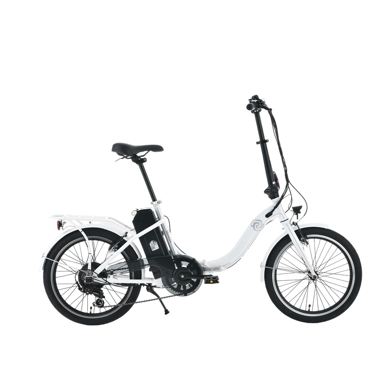 20 Zoll E-Faltrad weiß – Vecocraft NEMESIS 6-Gang City E-Bike
