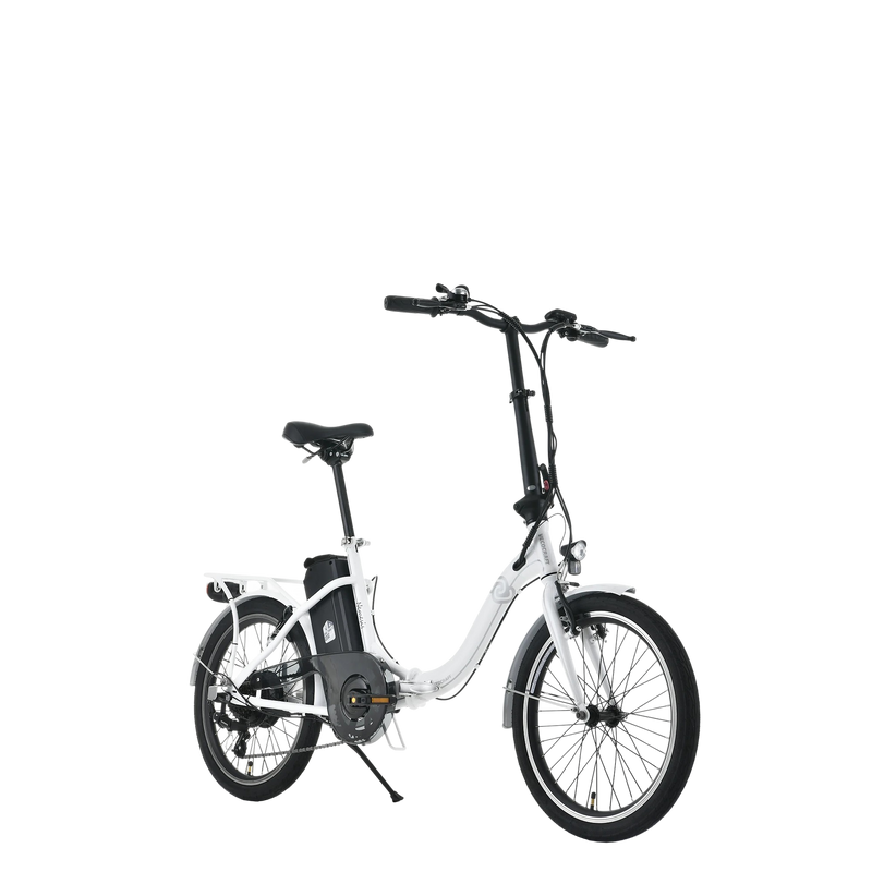 20 Zoll E-Faltrad weiß – Vecocraft NEMESIS 6-Gang City E-Bike