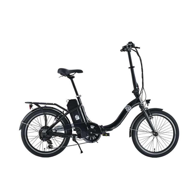 Vecocraft E-Klapprad NEMESIS 20'', 6 speed,City E bike, Schwarz