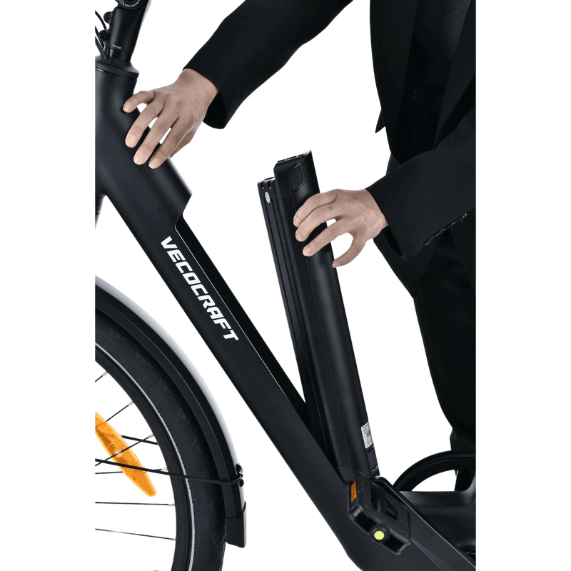 Vecocraft E-City Bike LUNA NEO Belt Drive Schwarz
