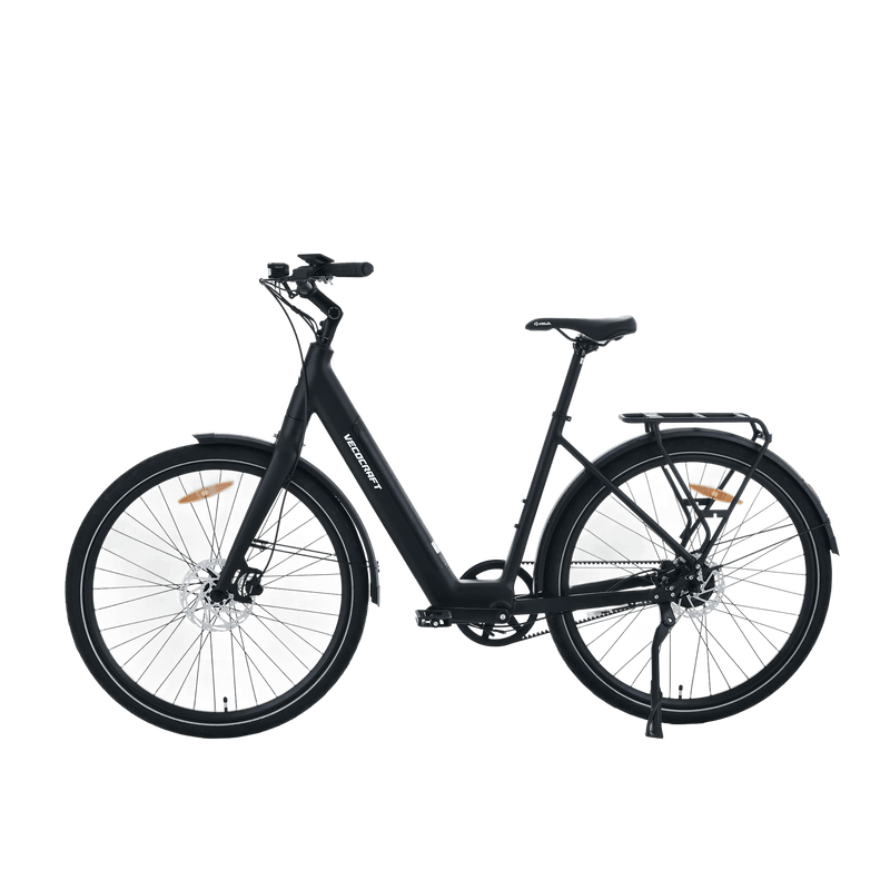 Vecocraft E-City Bike LUNA NEO Belt Drive Schwarz