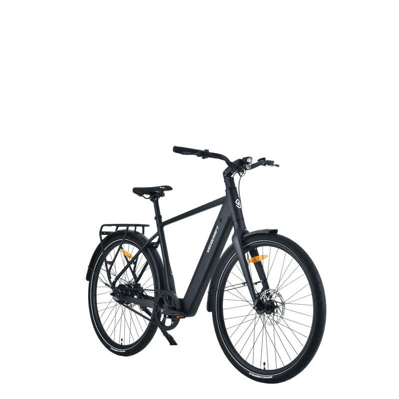 Vecocraft E-City Bike LUNA SOL 1.0 single speed,schwarz