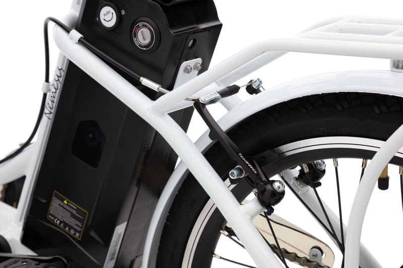 Vecocraft E-Klapprad NEMESIS 20'', City E bike,Weiß B-Waren