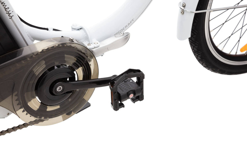 Vecocraft E-Klapprad NEMESIS 20'', City E bike,Weiß B-Waren