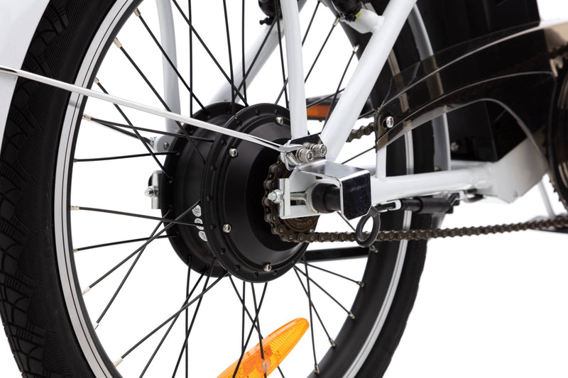Vecocraft E-Klapprad NEMESIS 20'', City E bike,Weiß B-Waren