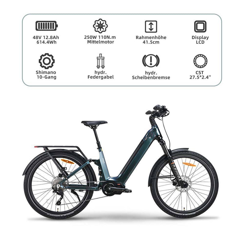 Vecocraft E-Trekking Bike ARTEMIS 28''