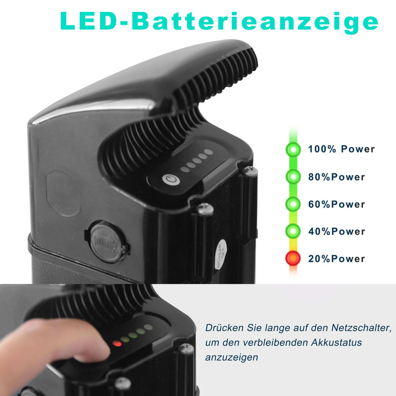 Batterie/Akku für VECOCRAFT EBIKE Epax 36V 13Ah (468WH)