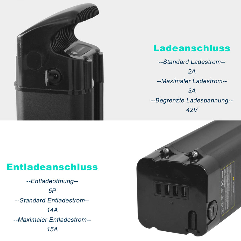 Batterie/Akku für VECOCRAFT EBIKE Epax 36V 13Ah (468WH)