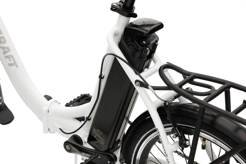 Vecocraft E-Klapprad EPAX,20''City E bike,36V 13Ah Weiß