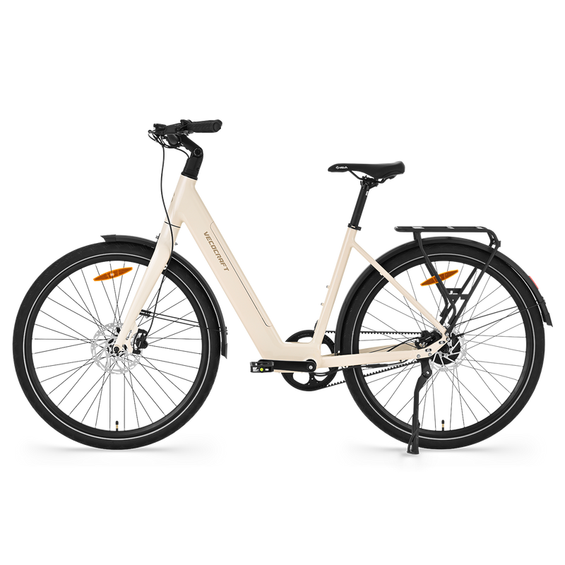Vecocraft E-City Bike LUNA 1.0 single speed,Sandweiß