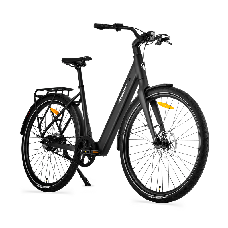 City E-Bike Schwarz Vecocraft LUNA 1.0 single speed