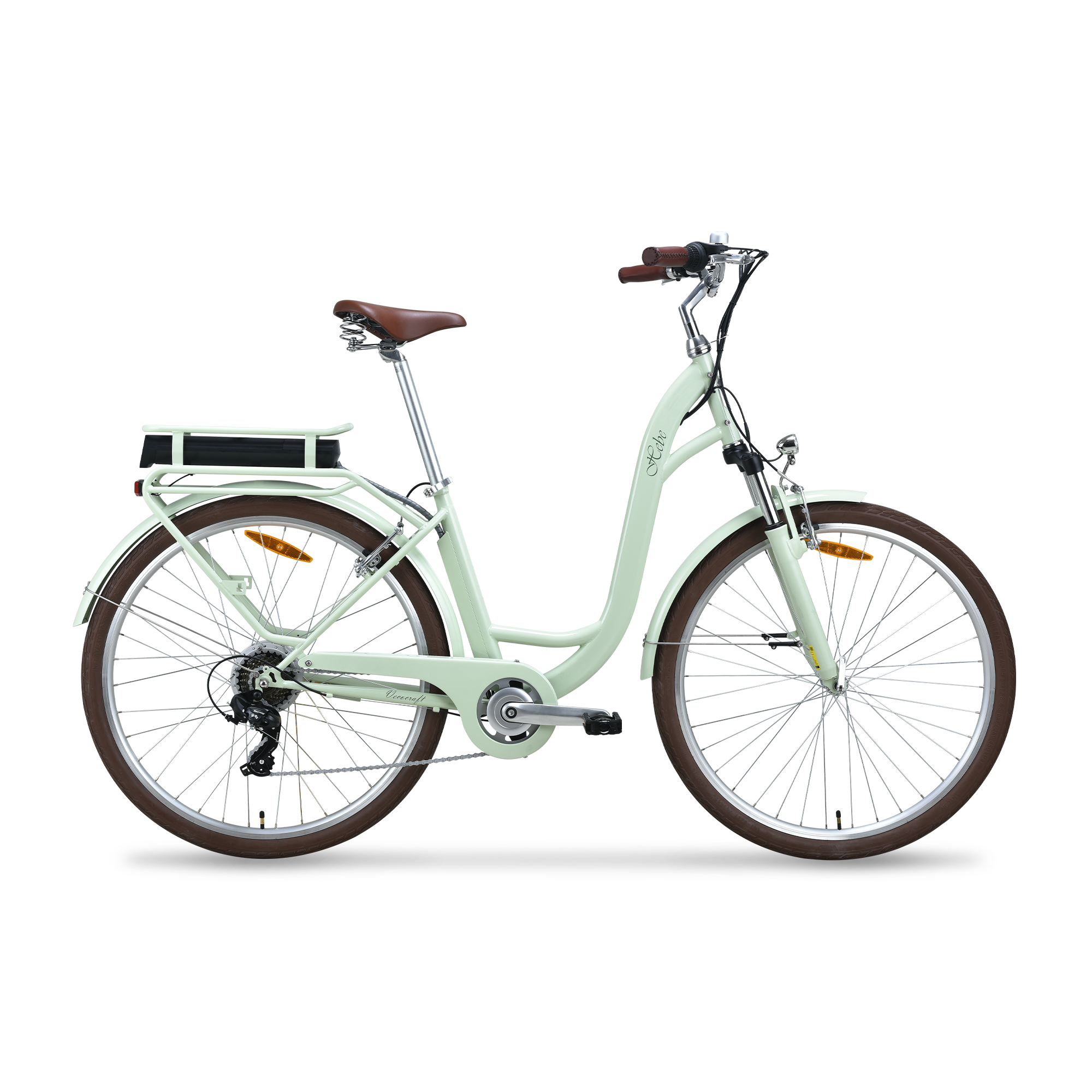 Vecocraft E-City Bike Hebe Grün Minze Olive