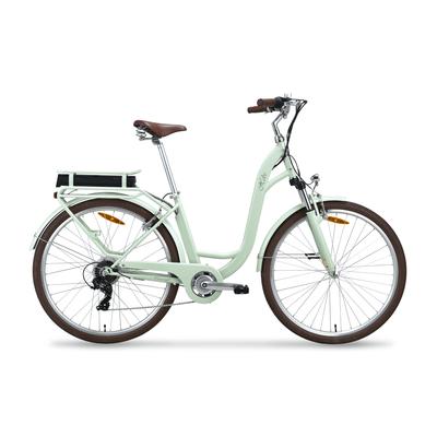 Vecocraft E-City Bike Hebe 7-speed 28 inch Grün Minze Olive