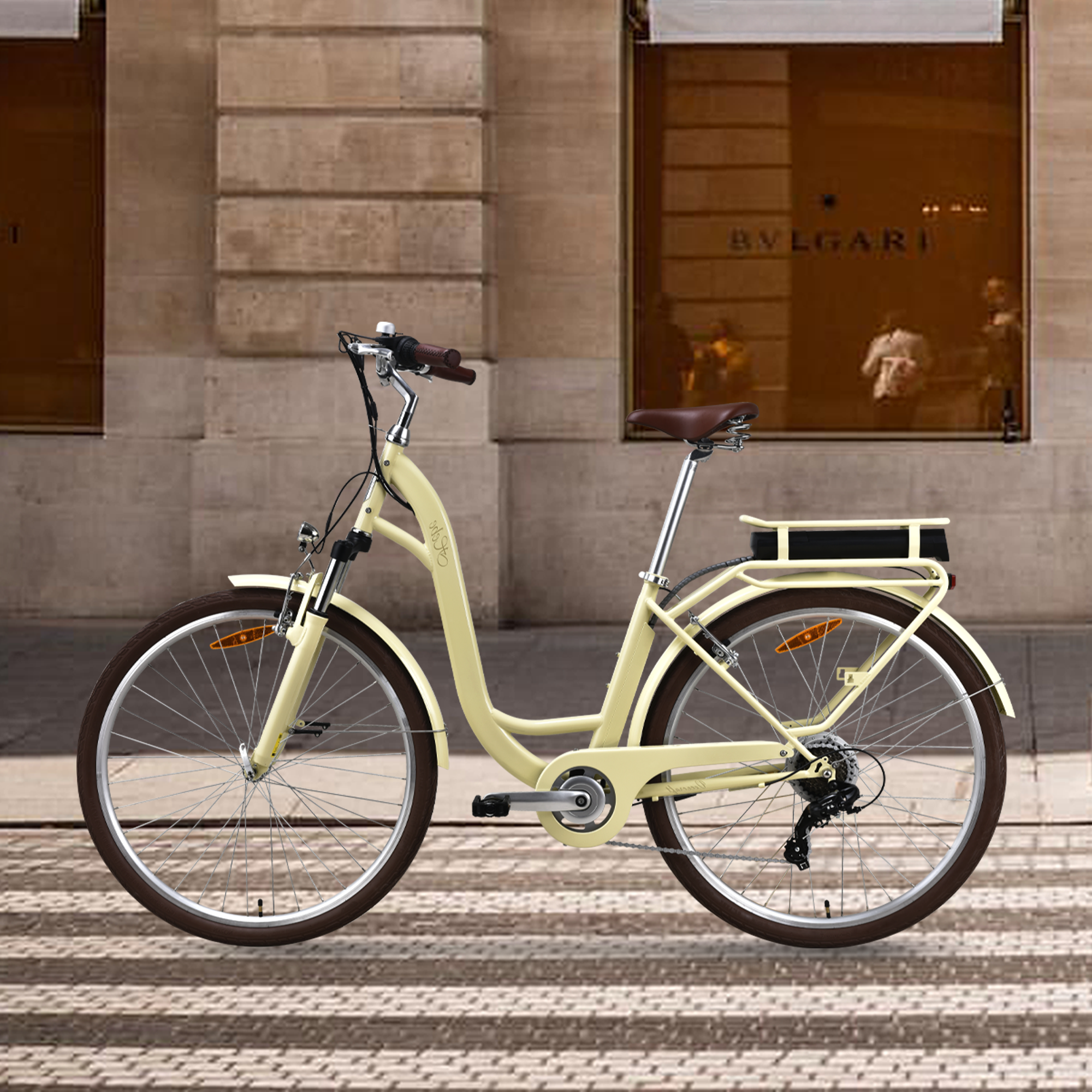 Vecocraft E-City Bike Hebe Gelb