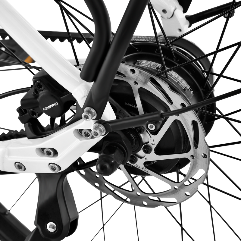 Vecocraft E-City Bike LUNA NEO Belt Drive weiß
