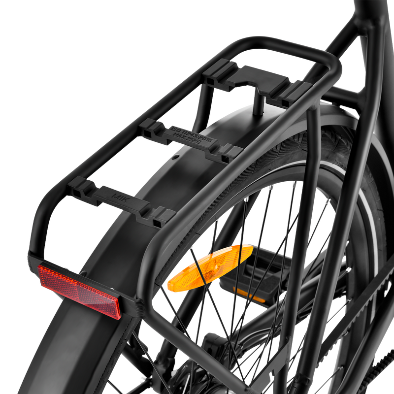 City E-Bike Schwarz Vecocraft LUNA 1.0 single speed