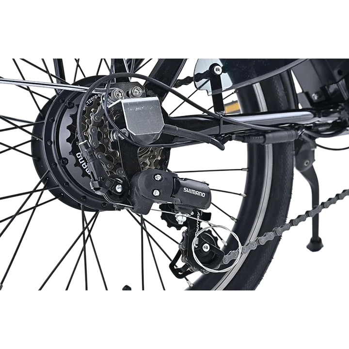 Vecocraft E-Klapprad NEMESIS 20'', 6 speed,City E bike, Schwarz