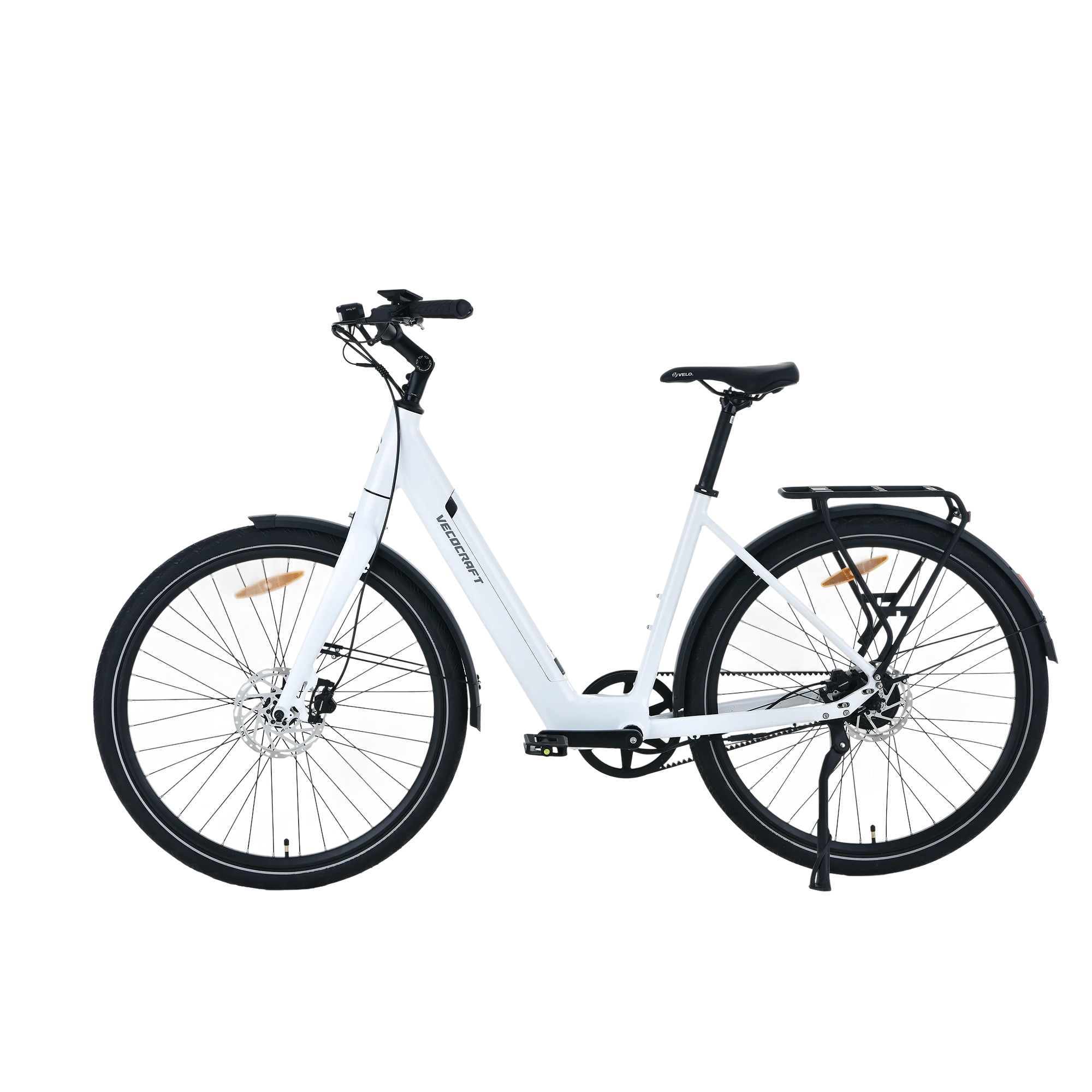 Vecocraft E-City Bike LUNA NEO Belt Drive weiß