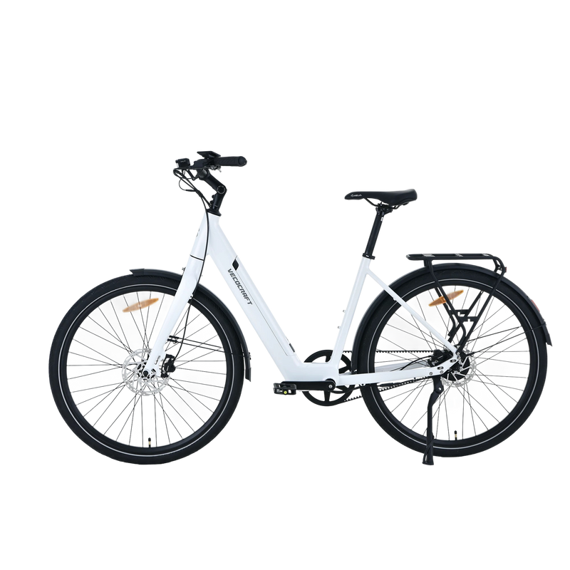 Vecocraft E-City Bike LUNA NEO Belt Drive weiß