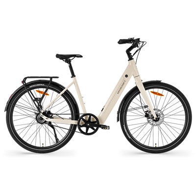 Vecocraft E-City Bike LUNA NEO Belt Drive Sandweiß