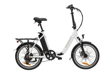 Vecocraft E-Klapprad EPAX,20''City E bike,Weiß - Vecocraft E-Bike